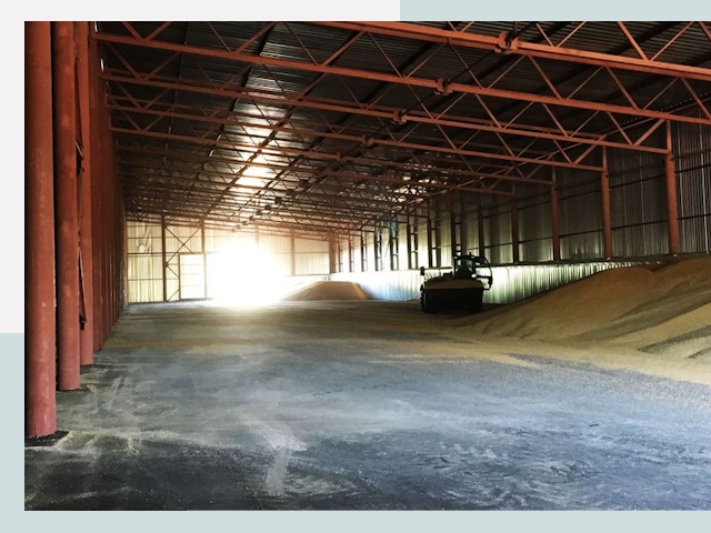 Строительство зернохранилищ в Нижнекамске