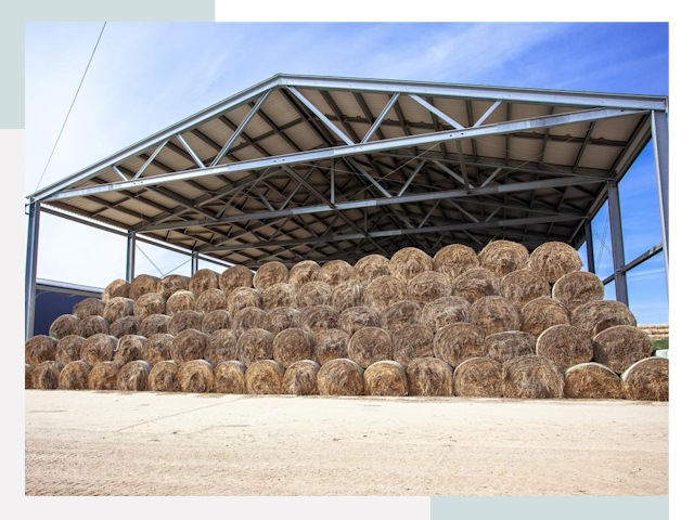 Строительство сенохранилищ в Нижнекамск от 608 руб.