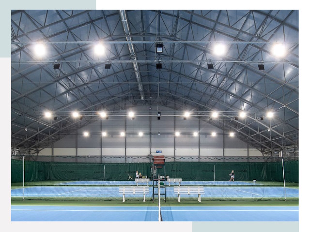 Строительство теннисных кортов в Нижнекамск от 608 руб.