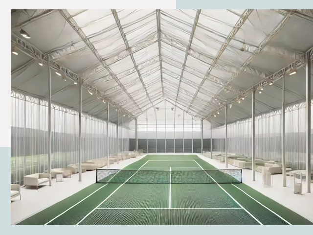 Строительство теннисных кортов в Нижнекамске