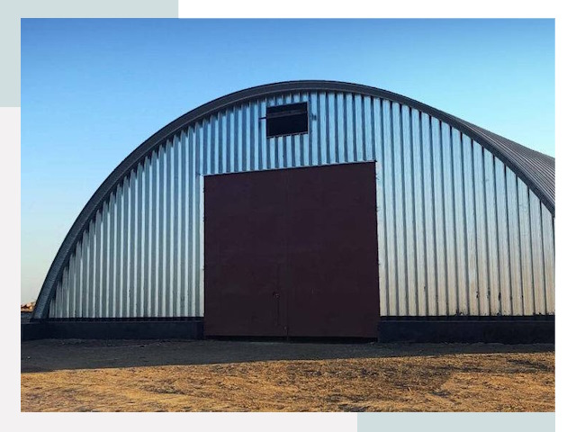 Арочные ангары в Нижнекамске