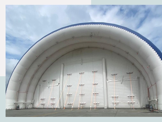 Пневмокаркасные ангары от СтальСтрой-Нжм по цене от 608 руб.