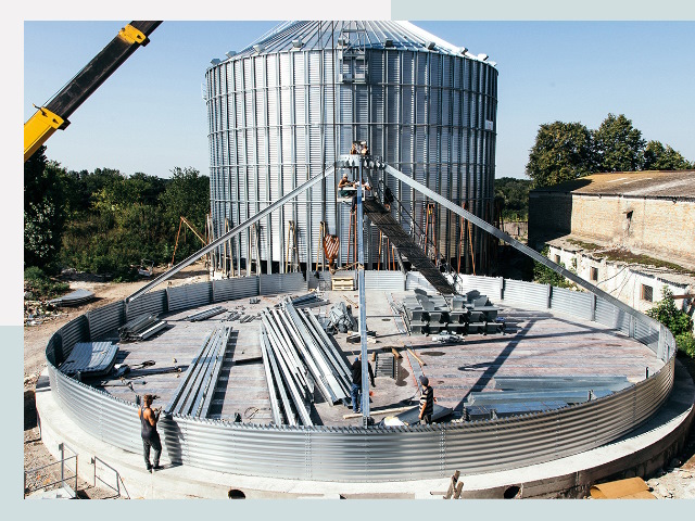 Силосы для зерна в Нижнекамск от 608 руб. - Надёжное хранение