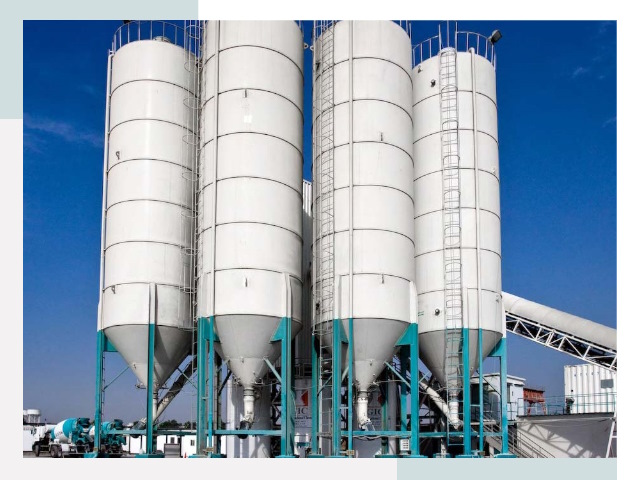 Строительство цементных силосов в Нижнекамске