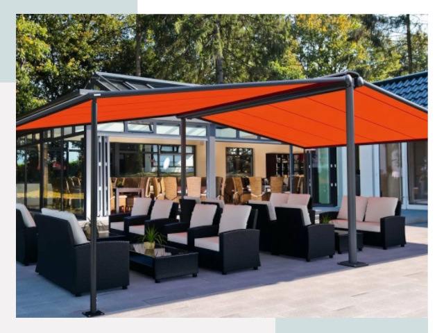 Навесы для кафе и ресторанов в Нижнекамске