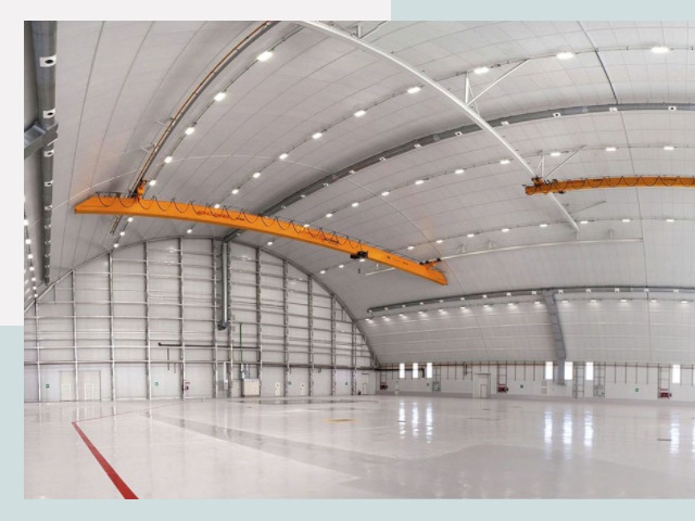 Оснащение ангаров в Нижнекамск от СтальСтрой-Нжм - цена от 608 руб.