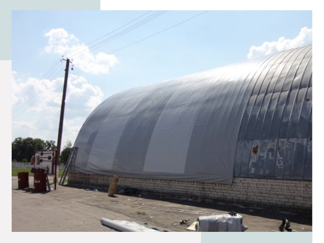 Ремонт ангаров в Нижнекамске