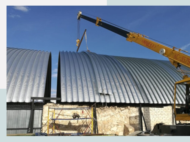 Реконструкция ангаров в Нижнекамске от 608 руб.