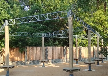 Терраса из металлоконструкций под ключ, проектирование, изготовление и монтаж от СтальСтрой-Нжм